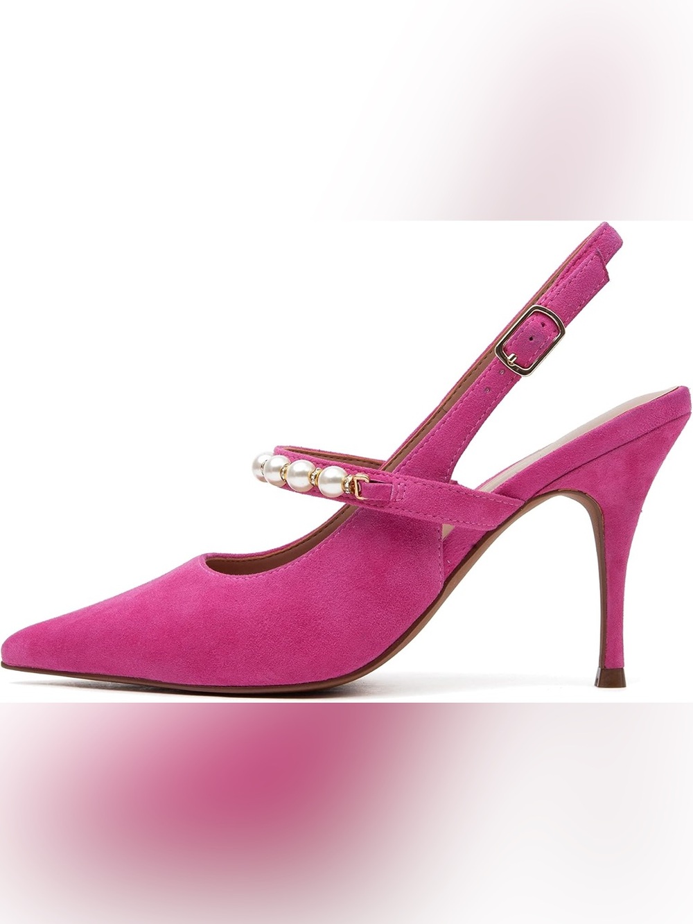 Linea Paolo Yemina suede heels 5.5 NIB